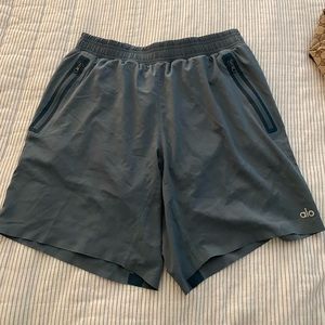 Never worn Alo Men’s shorts